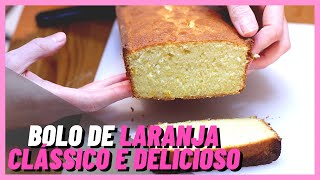 Bolo de laranja clssico e delicioso