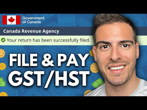 How to File GST/HST Return Online in Canada 2025 ✅ NETFILE GST/HST Filing Tutorial