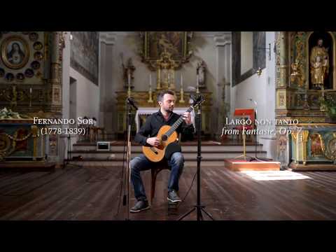 F. Sor - Fantasie, Op. 7. Guitar by René Lacôte (1868)