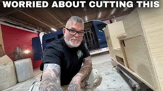 Mistakes Can Be Expensive With This Stuff | Rear Cabinets + Laminate