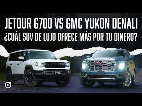 Jetour G700 vs GMC Yukon Denali - ¿Cuál SUV de lujo ofrece más por tu dinero? | Autocosmos