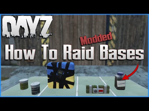 How To Raid Modded Bases in DayZ - Base Building Plus + Breaching Charge - PC
