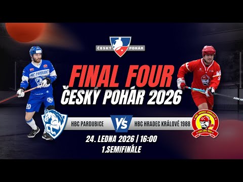 Livestream | Český pohár I HBC Pardubice vs. HBC Hradec Králové | Semifinále I.