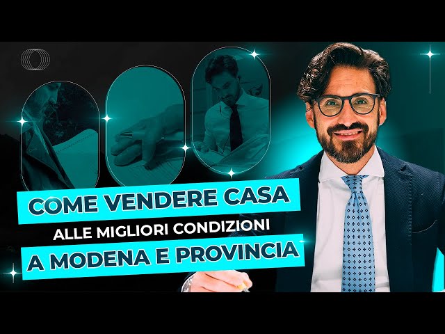 Come vendere casa alle migliori condizioni di mercato a Modena e provincia. Emanuele Vallone.
