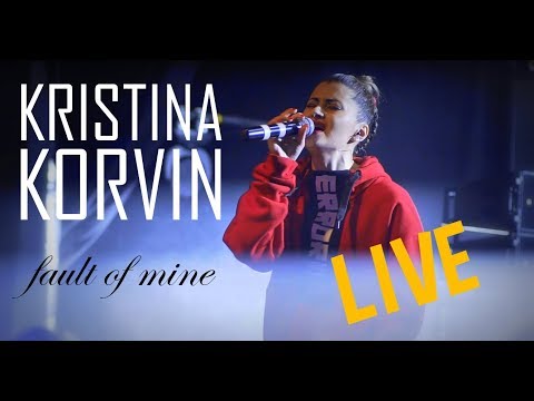 KRISTINA KORVIN - Fault of mine (2019, LIVE)