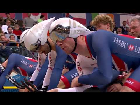Men's Team Pursuit Finals - 2018 UCI Track Cycling World Championships