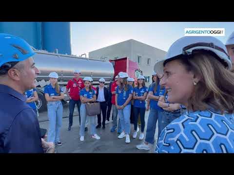 Marsala Volley fa visita nella sede del main sponsor Seap. GUARDA IL VIDEO