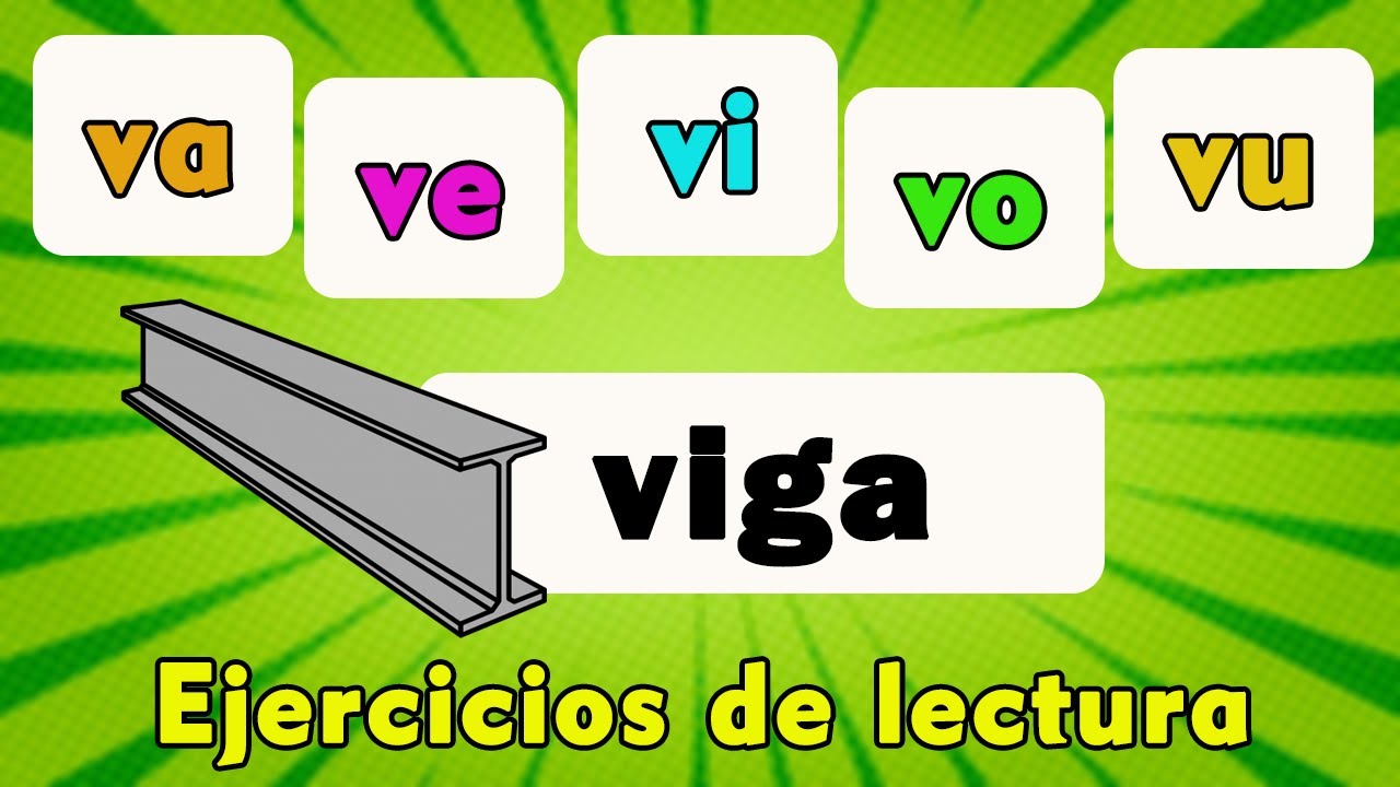 VA VE VI VO VU I Palabras para leer I Ejercicios de lectura