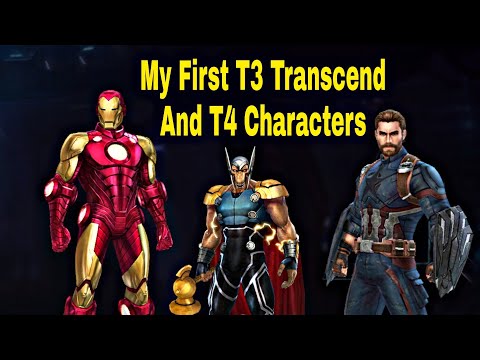 Discussion On My First T3 T4 And Transcend - Marvel Future Fight