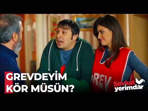 İşi Beğenilmeyince Greve Girdi! - Şevkat Yerimdar