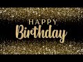 Happy Birthday Looped Background With Jazz Music 4k 120 Min