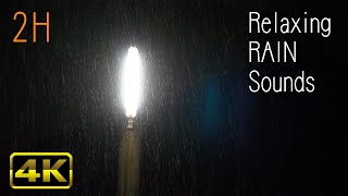 [4K] 雨音でリラックスする2時間。Rain Relaxing Sounds, Kyoto.