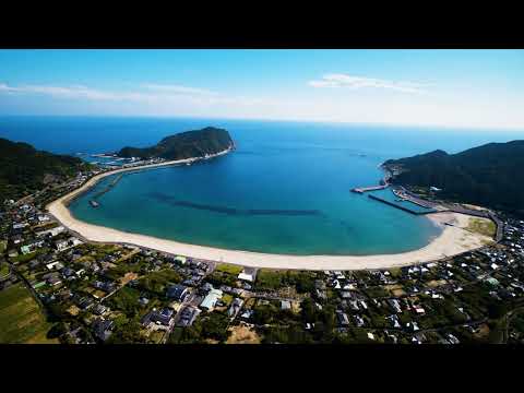 【心が整う1分】こしき島の海（手打海岸）と穏やかなBGM