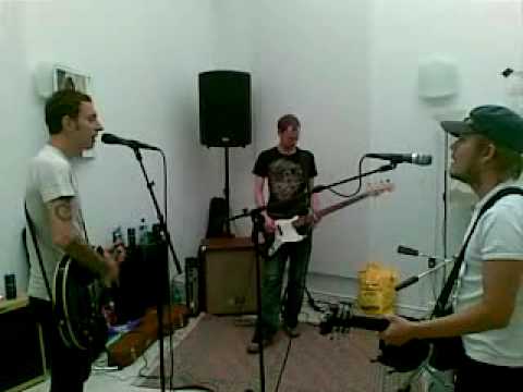 LoveIsNotMyOnlyCrime - rehearsing vocal harmonies, August 2008
