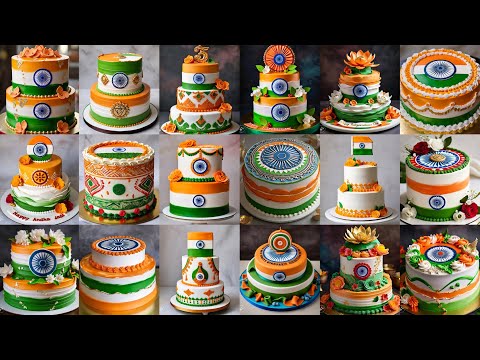 Indian Flag Theme Cake/Tiranga Cake Design/India Flag Cake/Indian Cake/Independence Day Cake/Tiranga
