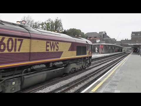 (HD) DB Class 66's haul a Network Rail Test Train on the Metropolitan Line - 21/5/12