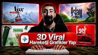 Yapay Zeka ile Viral 3D Motion Graphics Nasıl Yapılır! | Omni 1.1 Flas