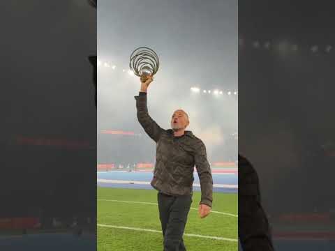 dembélé avec enrique représente le pgs au stade 🔥👑.