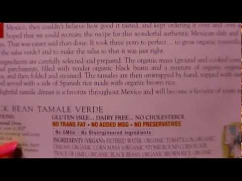 Review: Amy's Tamale Verde Black Bean Vegan Meal