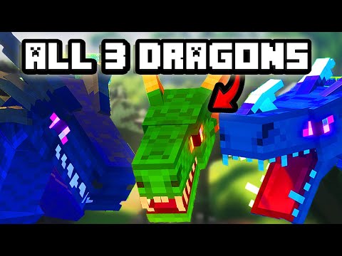 How to Find ALL 3 Dragons in Minecraft Ice and Fire