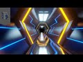 Sci-Fi Tech Tunnel Seamless 1 Hour Loop | 💻HD 60Fps Sci-Fi Background & Screensaver