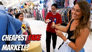 Fake Market Shopping Spree In Bangkok’s Cheapest Mall!? 🇹🇭