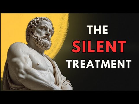 How to Handle SILENT TREATMENT: A Stoic’s Guide to Emotional Resilience | STOICISM