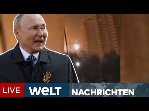 PUTINS KRIEG: Luftabwehr getestet - Ukrainische Drohnen nehmen Moskau ins Visier I WELT Newsstream