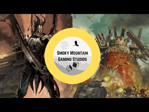 Drukhari Vs. Orks Warhammer 40k 10th Edition Live Battle Report New Ork Codex!