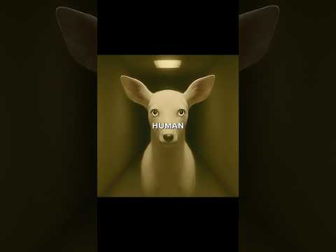 Never Break the eye Contact with this White Deer... | #scary #backrooms #creepypasta