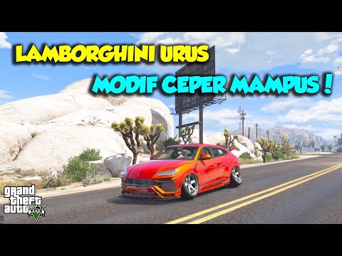 LAMBORGHINI URUS MODIF CEPER MAMPUS SUTAN JUNIOR KEREN  - GTA V RELOPLAY SULTAN UPIN IPIN SPESIAL