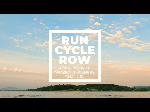 Indoor Rowing Workout Scenery - Douglas Reservoir, TN (4K)