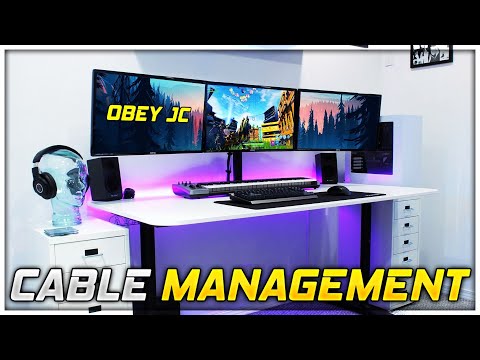 The BEST Cable Management Guide 2020 | How I Cable Managed My Gaming Setup With $20