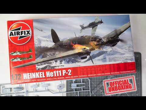 Official Unboxing- Airfix Heinkel He.111 P-2 (A06014)