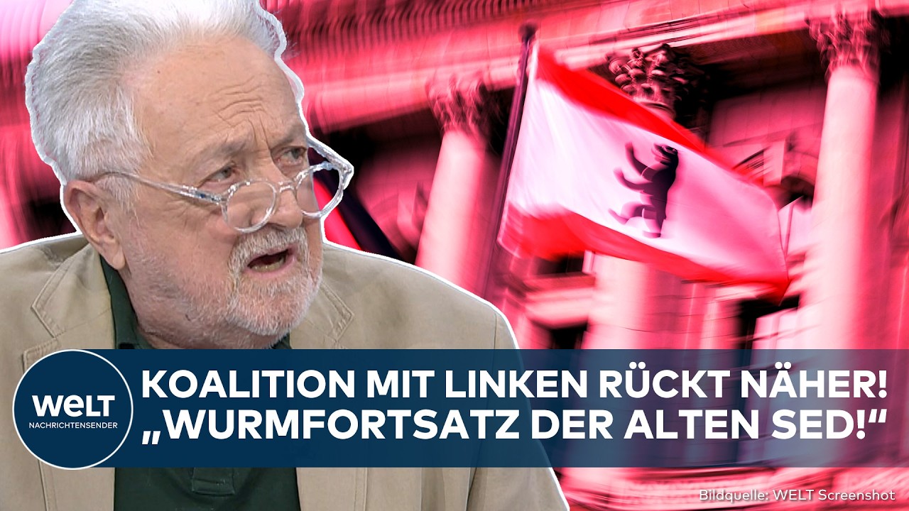 BERLIN: "Ein fatales Signal!" SPD und Grüne führen Vorgespräch mit Linken! Koalition rückt näher!