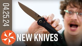 New Knives for the Week of April 25th, 2024 Just In at KnifeCenter.com