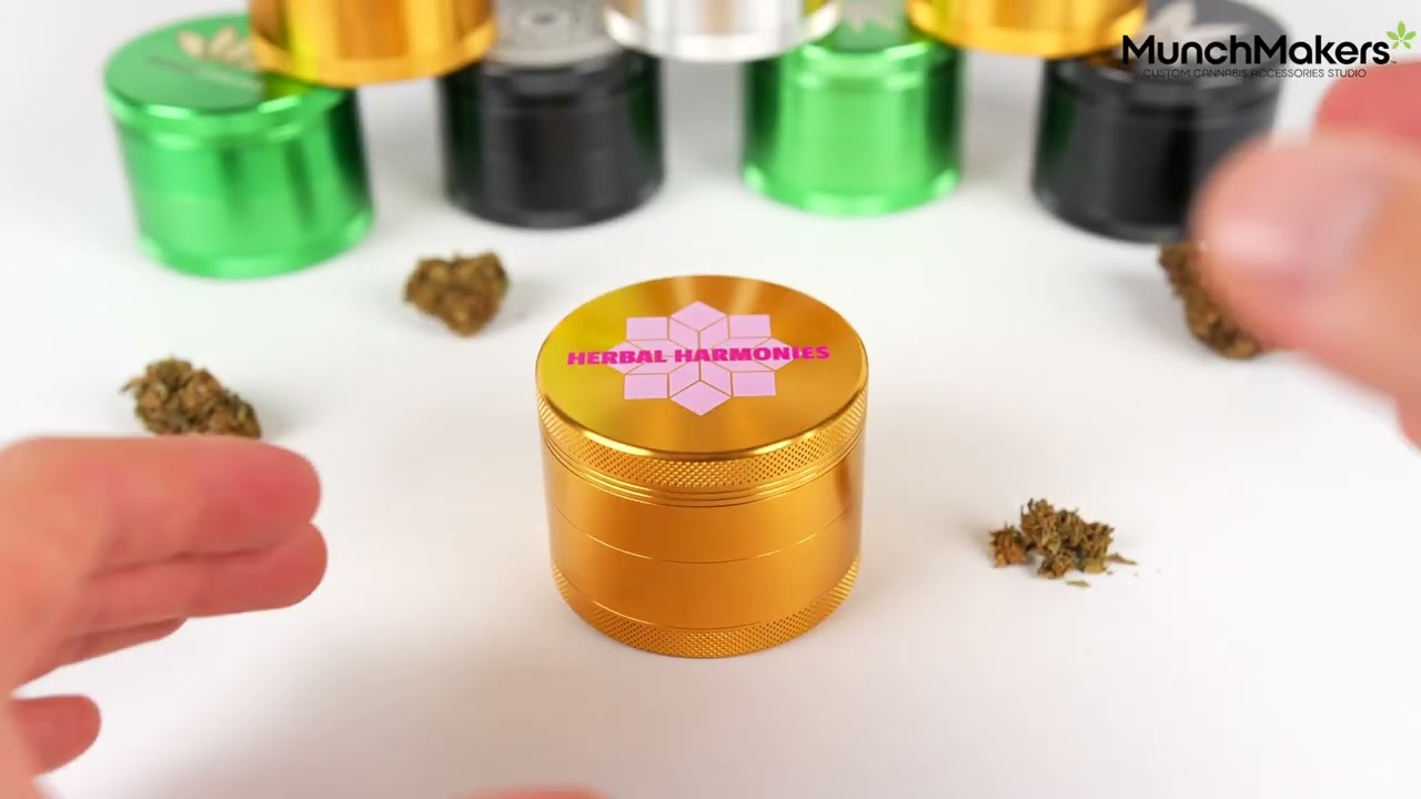 4 Piece Aluminum Grinder