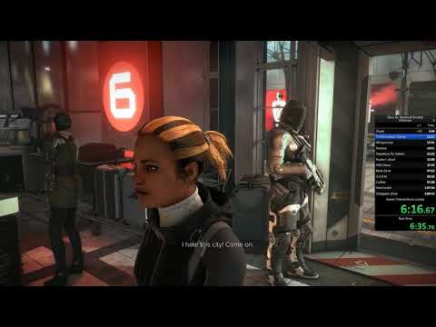 Deus Ex: Mankind Divided - Glitchless Speedrun (59:49)