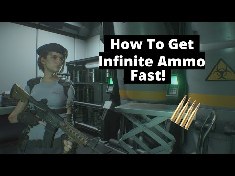 Resident Evil 3 Remake - How To Get Infinite Ammo Fast!