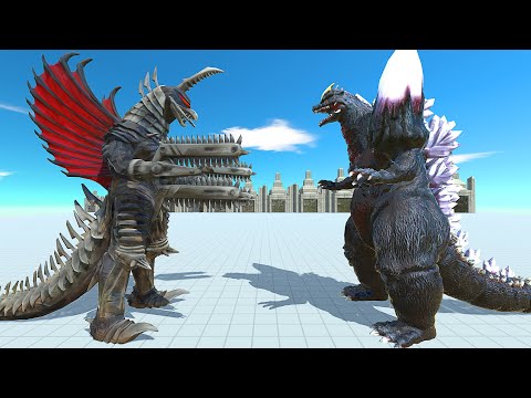 GIGAN FINAL WARS vs SPACE GODZILLA - Animal Revolt Battle Simulator