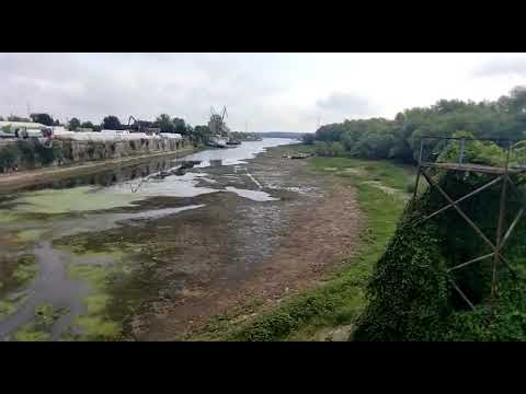 Canalul PLANTELOR, secat, 22 august 2022