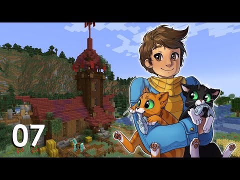 Building A Guard House (and Finding More Cats) Minecraft 1.19 Let's Play Episode 7