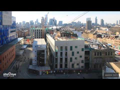 Tower Hamlets Town Hall - March 2021 Timelapse