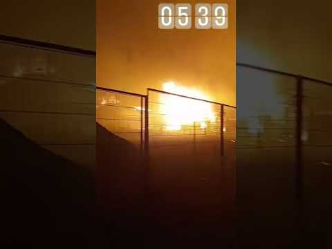 (18 de enero)05:37 AM INCENDIO Punta de Parra - fuego llega a población | #Penco #Tomé
