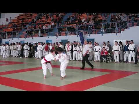 Klara Tomowiak - 1/4 finale Séniors le 24 mars 2018 à Épinal (1er combat)