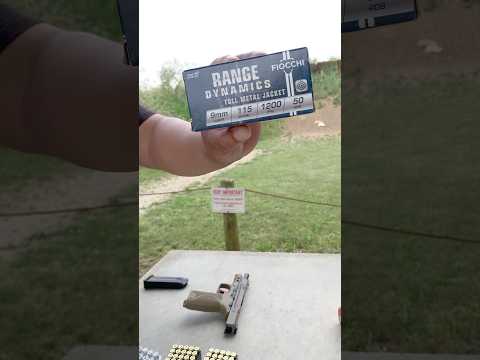 9x19mm, 115gr FMJ, Fiocchi (9AP) Review