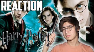 FIRST TIME WATCHING HARRY POTTER! - Harry Potter and the Order of the Phoenix REACTION!