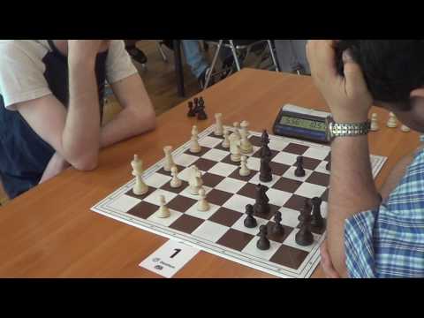 FM Arturs Bernotas - GM Daniel Fridman, French Defence, Rapid chess