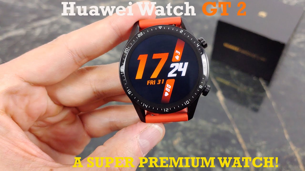 Huawei Watch GT 2 46mm Unboxing and First Impressions : Premium Style!