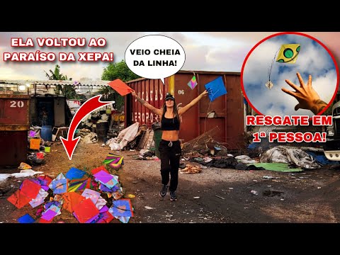 Pegando Pipa Avoada no Paraíso da Xepa em 1ª Pessoa - Tarde de Uma Pipeira Raíz no Resgate de Pipas!